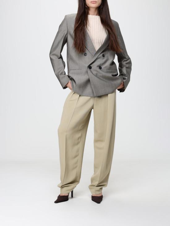 26FW 빅토리아 베컴 스트레이트 팬츠 1326WTR007361A ANTARTIC Grey - VICTORIA BECKHAM