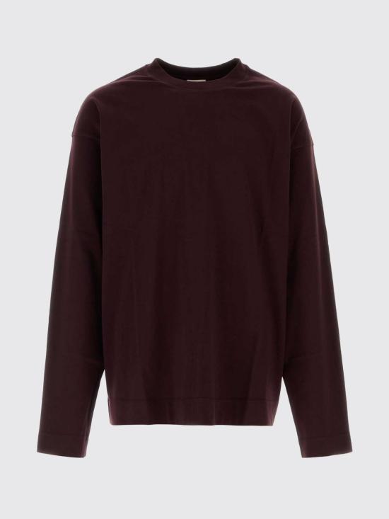 26FW 드리스 반 노튼 긴팔 티셔츠 2620211084603 358 Red - DRIES VAN NOTEN