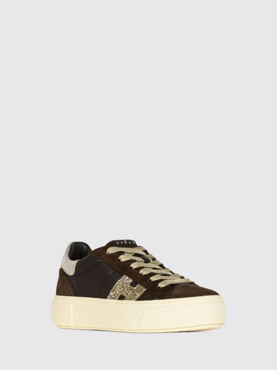 26FW 호간 크로스윈드 스니커즈 호간 HXW7050GB00VI1 0R2B Brown - HOGAN