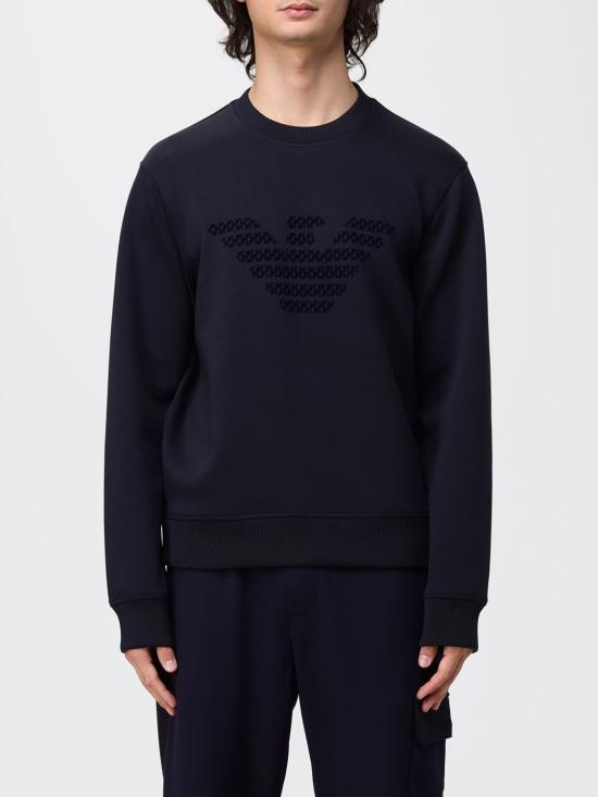26FW 엠포리오 아르마니 긴팔 티셔츠 EM004536AF10013 UB118 Navy