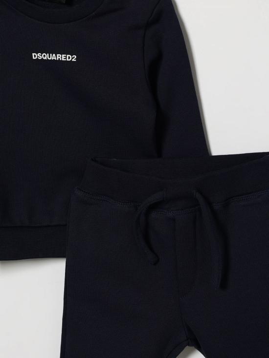 26FW [키즈] 디스퀘어드2 오버롤 DQ3146D0AIZ DQ864 Blue - DSQUARED2