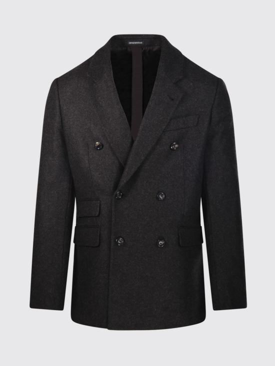 26FW 엠포리오 아르마니 코트 EM007439TE23205 O6005 Brown - EMPORIO ARMANI