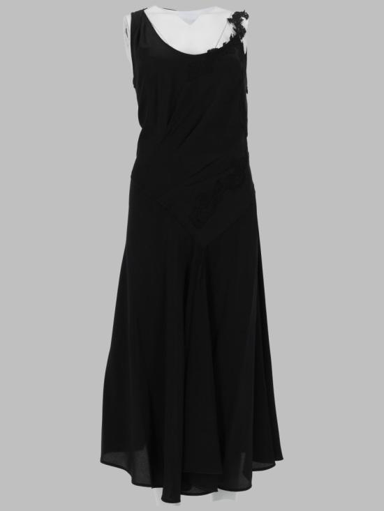 26SS 빅토리아 베컴 원피스 1226WDR007331A BLACK