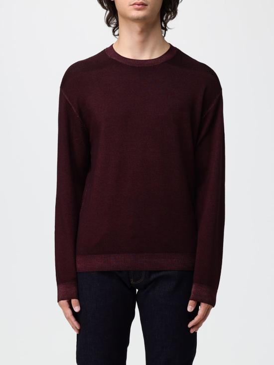 26FW 엠포리오 아르마니 스웨터 EM006263AF29805 UA331 Burgundy