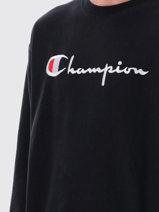 26FW 챔피온 긴팔 티셔츠 222569 KK001 Black - CHAMPION