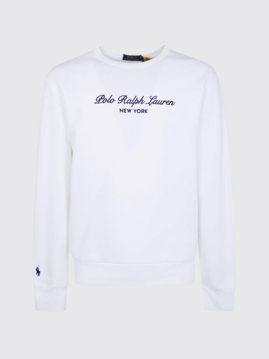 26FW 폴로 랄프로렌 긴팔 티셔츠 710B26091 002 White - POLO RALPH LAUREN