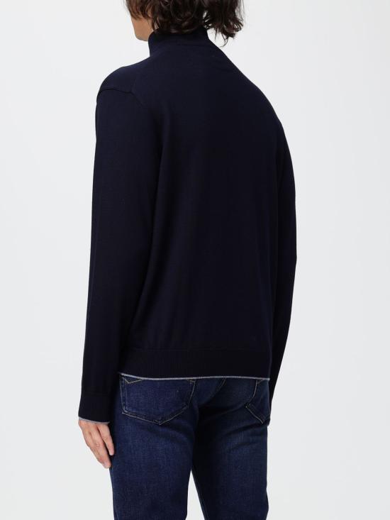 26FW 폴앤샤크 집업 니트 16311157 050 Blue - PAUL & SHARK