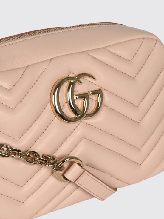 26FW 구찌 GG 마몽 스몰 카메라 백 855273AAFXD 5739 Pink - GUCCI