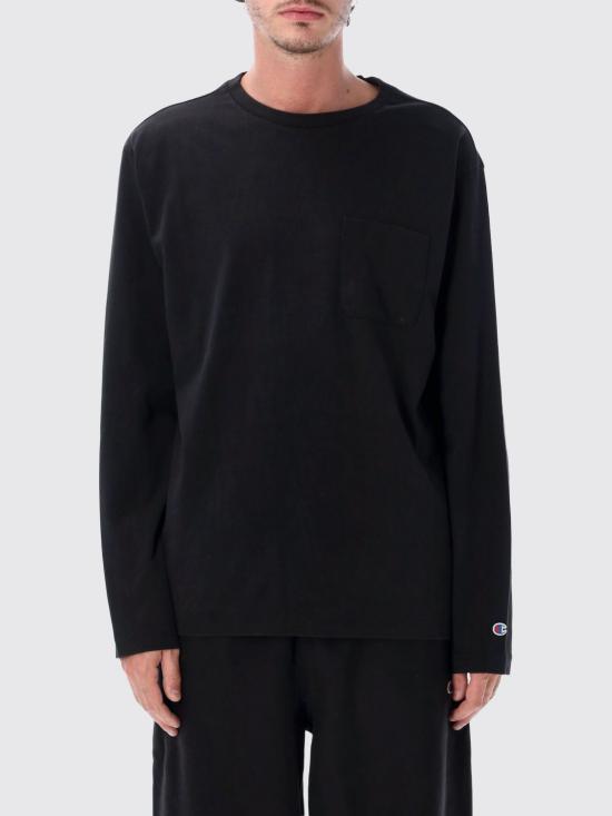 26FW 챔피온 긴팔 티셔츠 222576 KK001 Black