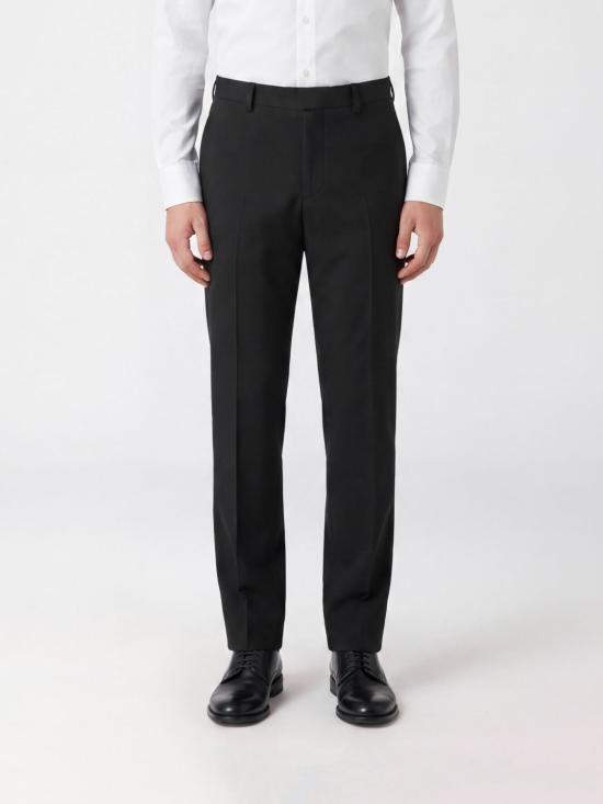 26FW 질샌더 수트 팬츠 J21KA1J70 001 Black