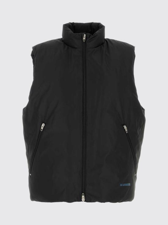 26FW 질샌더 베스트 J22AF0125J70207 001 Black - JIL SANDER