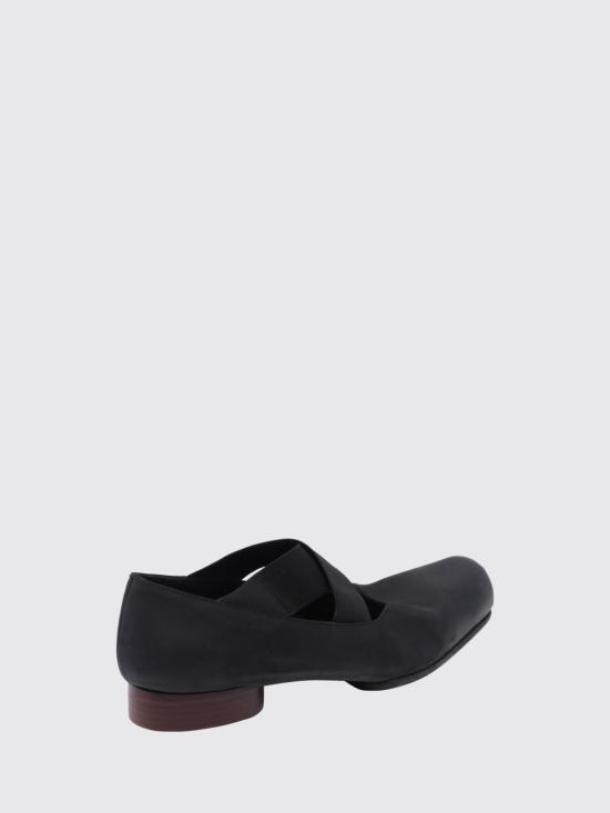 26FW 우마 왕 플랫 슈즈 US9006 UW097 Black - UMA WANG