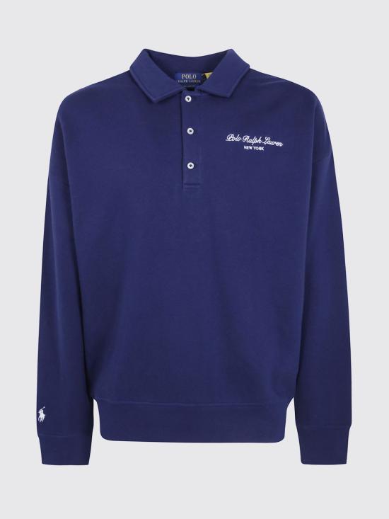 26FW 폴로 랄프로렌 폴로 티셔츠 710B26092 001 Blue - POLO RALPH LAUREN