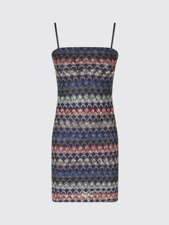 26FW 미소니 미디 원피스 DS26WG2GBR015P SMSPU White - MISSONI