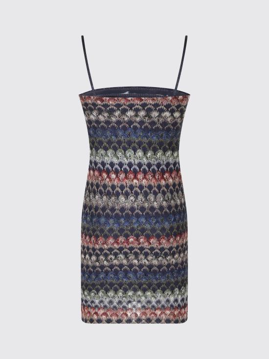 26FW 미소니 미디 원피스 DS26WG2GBR015P SMSPU White - MISSONI
