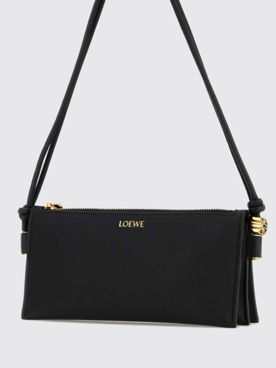 26FW 로에베 나파 카프스킨 조야 파우치 C630R10X03 1100 Black - LOEWE