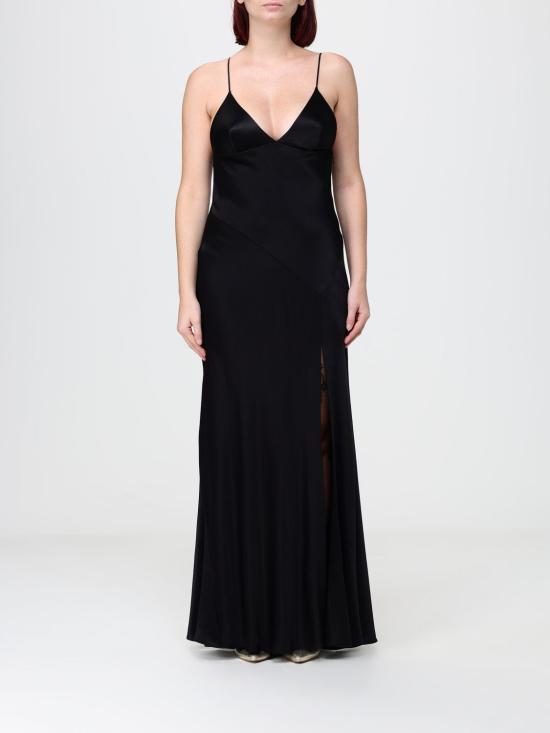 26FW 알베르타 페레티 롱 원피스 04226627 555 Black