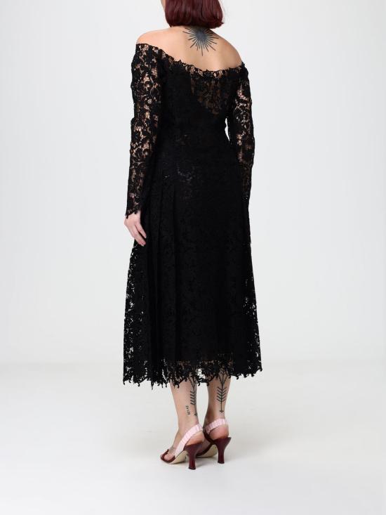 26FW 펜디 롱 원피스 FDD662B1U2 F0QA1 Black - FENDI