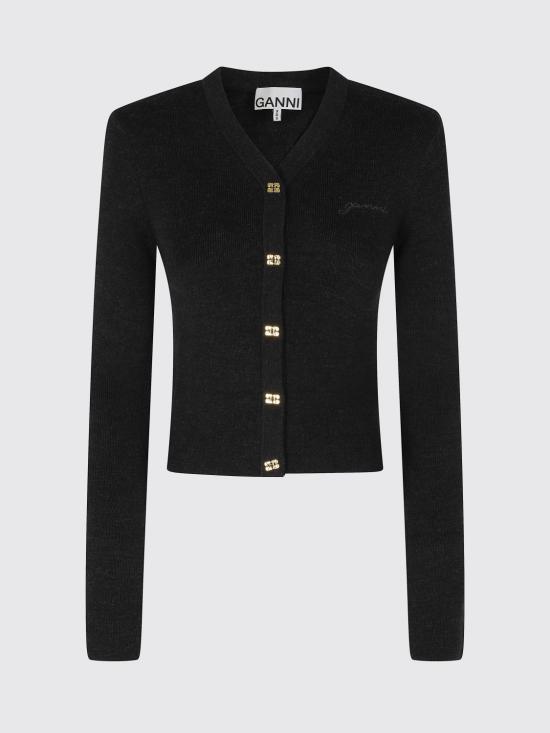 26FW 가니 스웨터 K2474 Phantom Black - GANNI