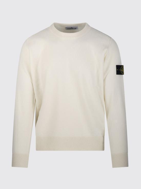 26FW 스톤 아일랜드 스웨터 5100021S00B4 V0093 White - STONE ISLAND