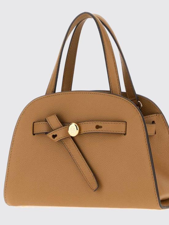 26FW 토리버치 로미 스몰 바울레토 토트백 179989 227 Brown - TORY BURCH