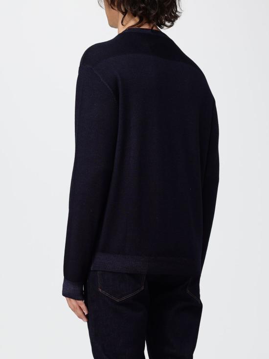 26FW 엠포리오 아르마니 스웨터 EM006263AF29805 UB109 Blue - EMPORIO ARMANI