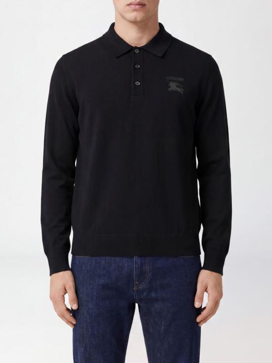 26FW 버버리 폴로 티셔츠 8127581 Black