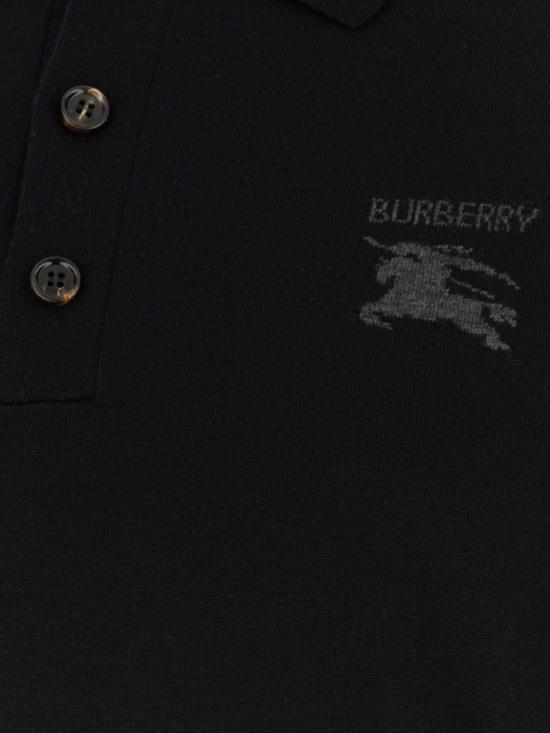 26FW 버버리 폴로 티셔츠 8130230 Black - BURBERRY