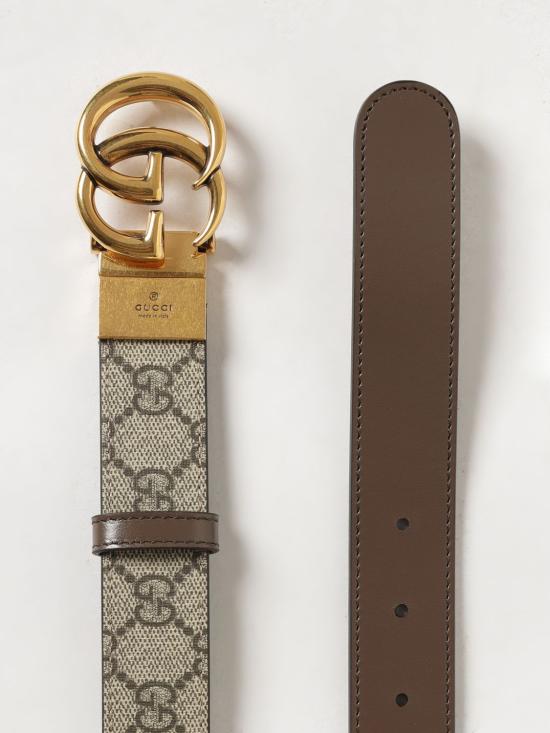 26SS 구찌 GG 마몽 리버시블 벨트 65941792TIC 8358 Beige - GUCCI