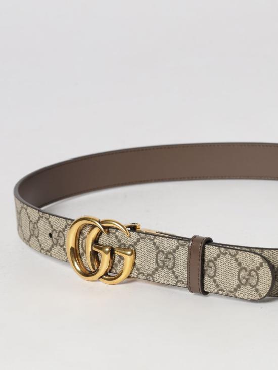 26SS 구찌 GG 마몽 리버시블 벨트 65941792TIC 8358 Beige - GUCCI