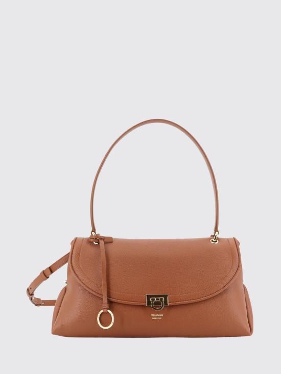 26FW 살바토레 페라가모 숄더백 21A869 796520 NEW COGNAC Brown