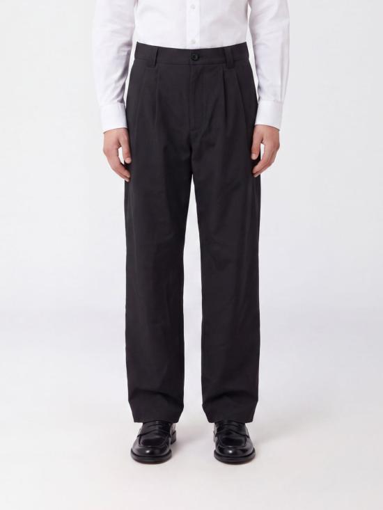 26FW 아페쎄 스트레이트 팬츠 COHTFH08027 LZZ Black