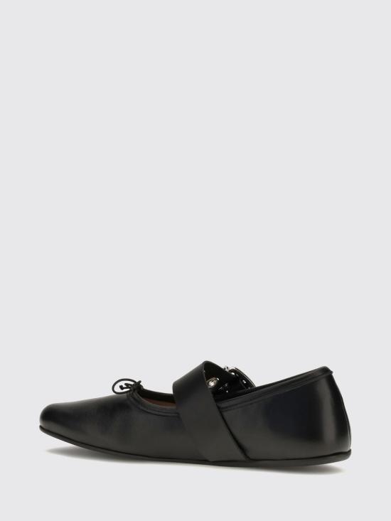 26FW 비비안웨스트우드 플랫 슈즈 7201000SWL00AG N401 Black - VIVIENNE WESTWOOD