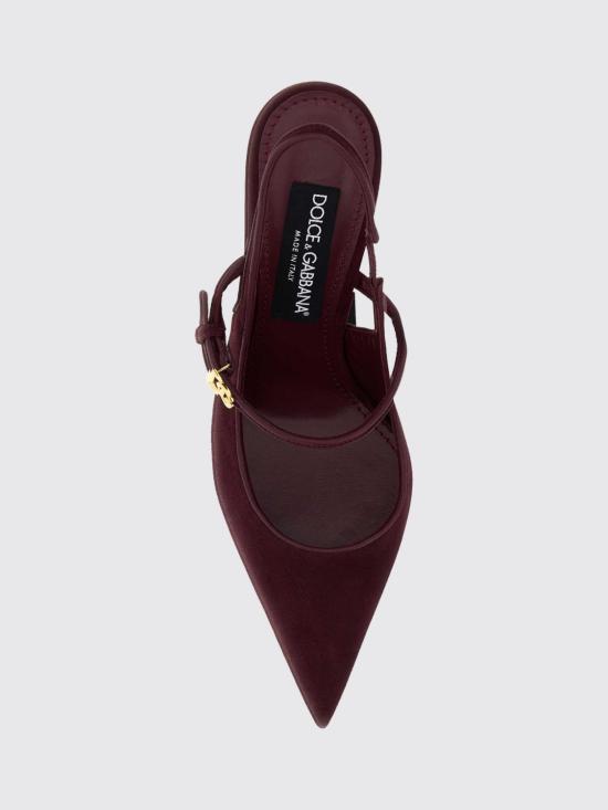 26FW 돌체앤가바나 힐/펌프스 CG0971AQ134 8B517 Burgundy - DOLCE & GABBANA
