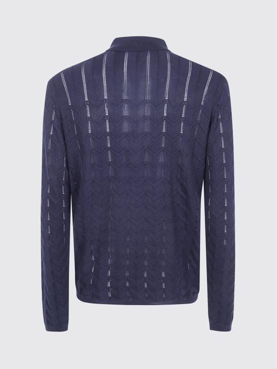 26FW 엠포리오 아르마니 폴로 티셔츠 EM006262AF29854 UB109 Blue - EMPORIO ARMANI