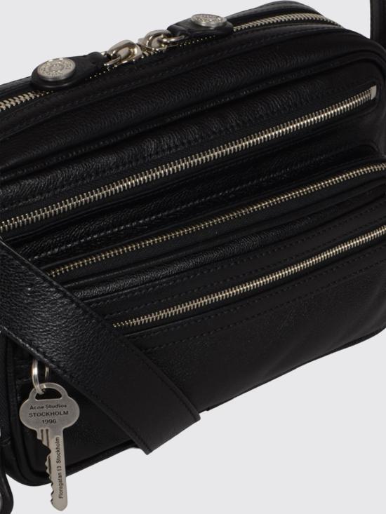 26FW 아크네 스튜디오 카메로 파티 숄더백 C10240 900 Black - ACNE STUDIOS