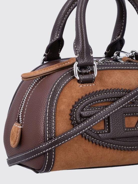 26FW 디젤 1DR 돔 크로스바디 백 X10369P9153 HB615 Brown - DIESEL