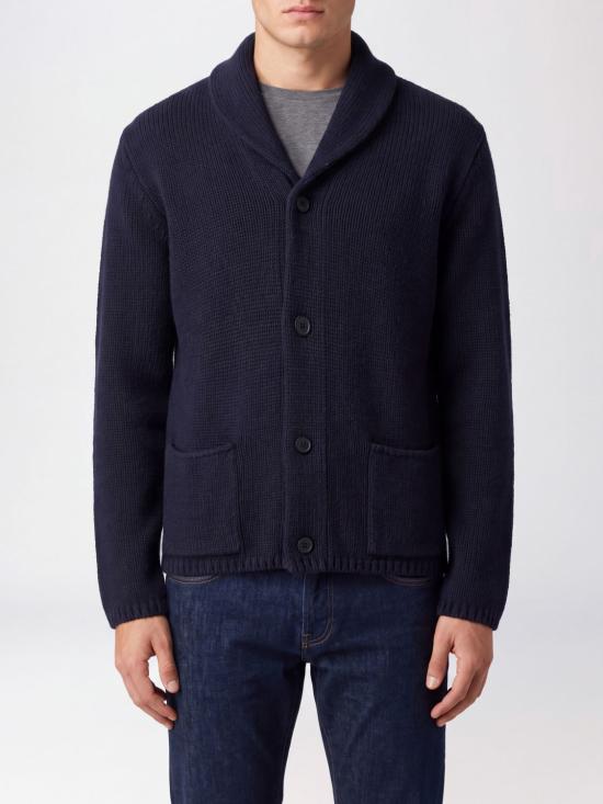 26FW 더로우 가디건 R000695Y1044 DRN Navy