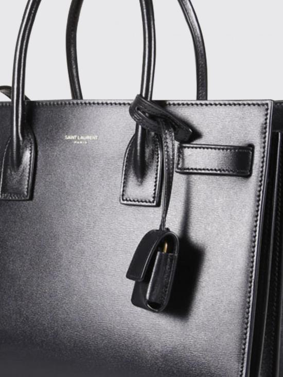 26SS 생로랑 스무스 레더 삭 드 주르 베이비백 42186302G9W 1000 Black - SAINT LAURENT