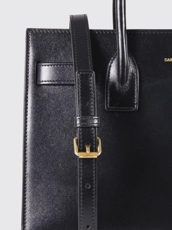 26SS 생로랑 스무스 레더 삭 드 주르 베이비백 42186302G9W 1000 Black - SAINT LAURENT