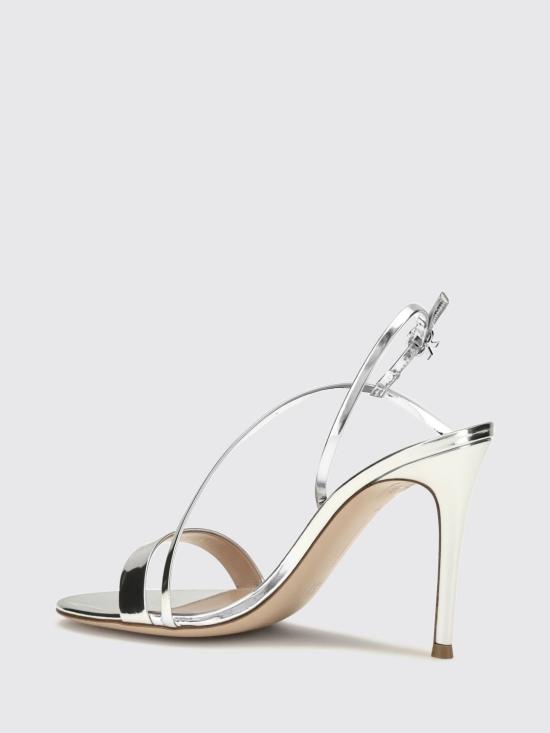 26FW 지안비토로시 힐/펌프스 G3276995RICMET ARGE Silver - GIANVITO ROSSI