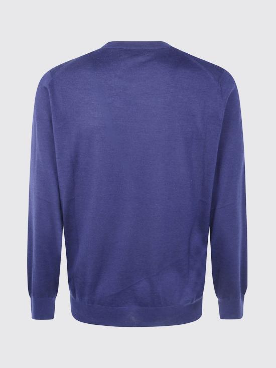 26FW 브루넬로 쿠치넬리 캐시미어 실크 스웨터 M2300100 CJK18 Blue - BRUNELLO CUCINELLI