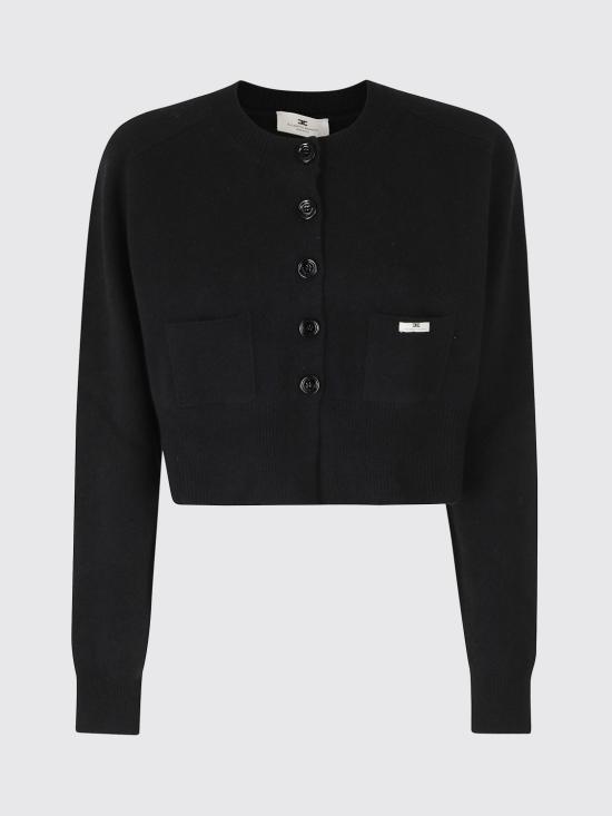 26FW 엘리자베타프랜치 스웨터 MK12T66E2 110 Black - ELISABETTA FRANCHI