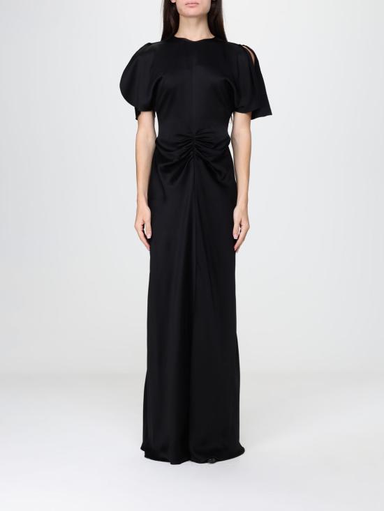 26FW 빅토리아 베컴 롱 원피스 1126WDR007004A Black