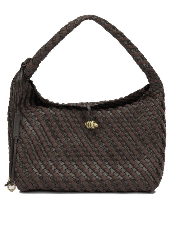 26FW 지아니 끼아리니 숄더백 BS12066 COMMW PLINTAURELIE2107 ESPRESSO Brown
