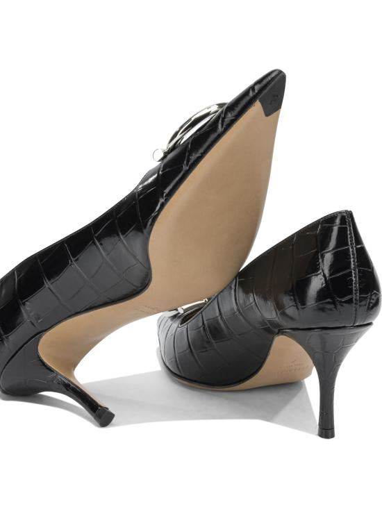26FW 살바토레 페라가모 힐/펌프스 0794991 Black - SALVATORE FERRAGAMO