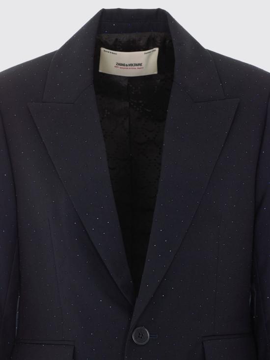 26FW 자딕앤볼테르 수트 자켓 WWBL01886 404 Blue - ZADIG & VOLTAIRE