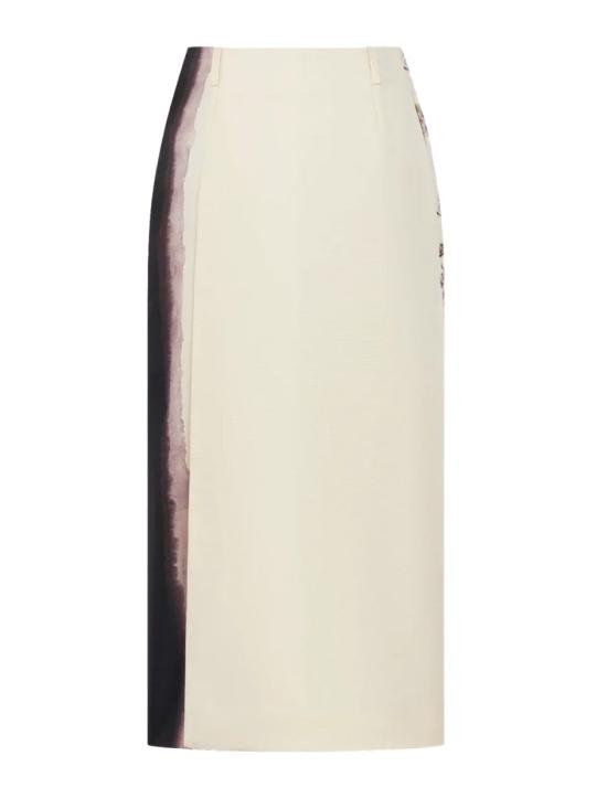 25FW 디올 스커트 541J29A6398 0842 WHITE - DIOR