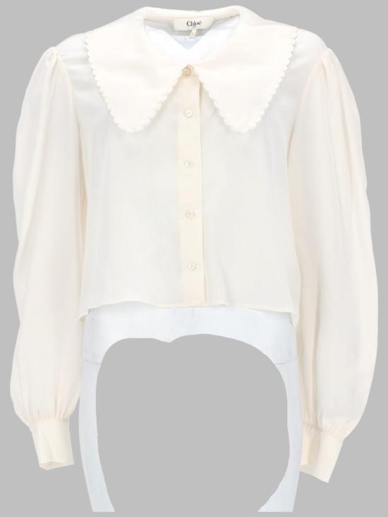 26FW 끌로에 셔츠 26AH109005 107 IVORY