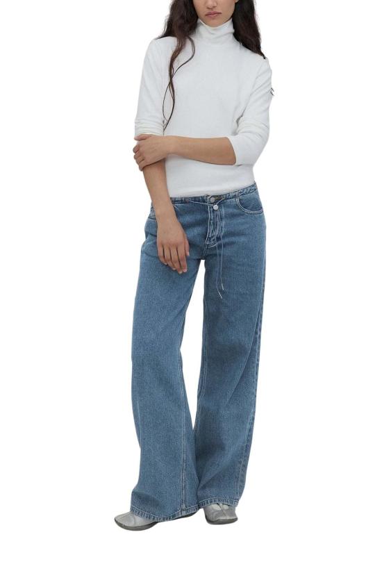  스틸히어 데님 팬츠 스틸 히어 쿨 진 클래식 블루